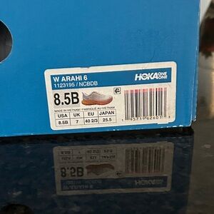 Hoka One One Arahi 6 Women's Shoes - Blue and White